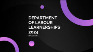 Department Of Labour Learnerships 2024