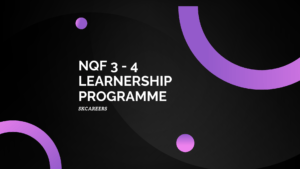 NQF 3 - 4 Learnership Programme